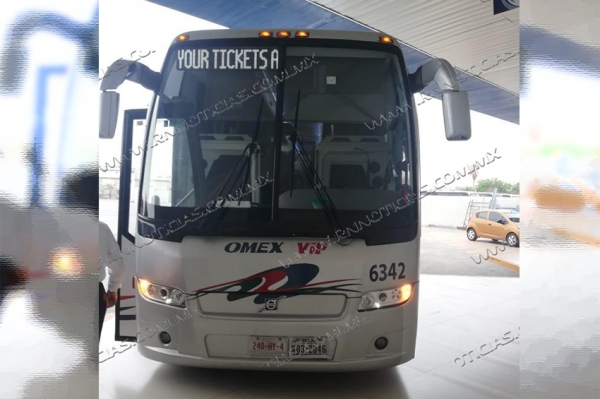 Muere texano a bordo de autobús en Nuevo Laredo