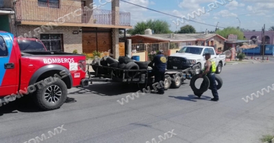 Se suma PC a levantar llantas para evitar dengue y contaminación
