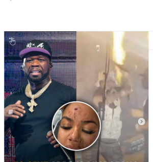 50 Cent lanza micr&oacute;fono en un ataque de rabia y lesiona a una fan