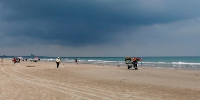 Mujer intenta quitarse la vida en Playa Miramar, vendedor la rescata