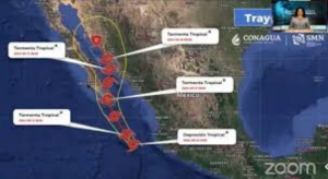 Tormenta Tropical ‘Ileana’ impactará a México: Conagua