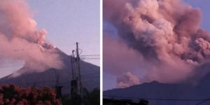Volcán de Fuego entra en erupción en Guatemala
