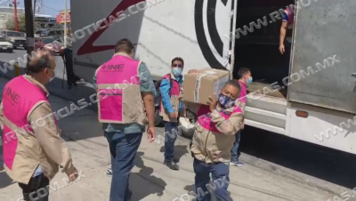 Llegan las 324 mil  boletas de revocaci&oacute;n de mandato a Nuevo Laredo