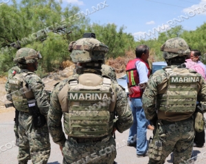 Arribo un grupo de Marinos a Nuevo Laredo preocupa a familiares de personas desaparecidas en 2018