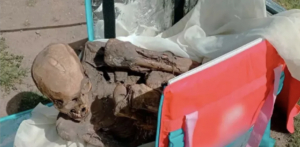 &Eacute;l es &ldquo;Juanita&rdquo;, la momia de 800 a&ntilde;os que un repartidor tra&iacute;a en su mochila