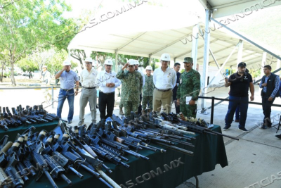 Las armas deben servir para proteger a la poblaci&oacute;n: Am&eacute;rico Villarreal