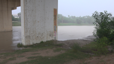 Incrementa nivel del r&iacute;o Bravo por lluvias en Nuevo Laredo