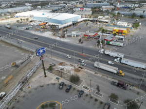 ANUNCIA GOBIERNO MUNICIPAL CIERRE DE CARRETERA NACIONAL POR TRABAJOS DE CONSTRUCCIÓN DE PUENTE PEATONAL