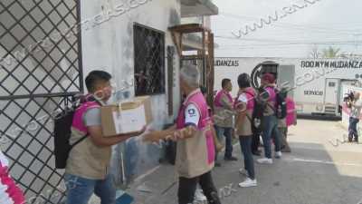 Llegan a Nuevo Laredo m&aacute;s de un mill&oacute;n de boletas para jornada electoral del 2 de junio