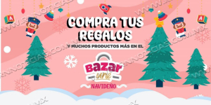 Bazar UNE Navideño: Propuesta festiva del Gobierno Municipal este fin de semana
