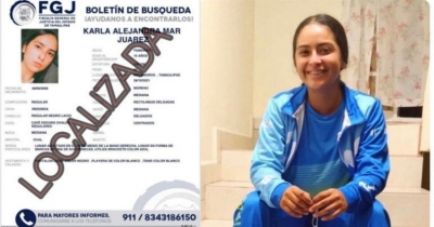 Localizan a deportista desaparecida en Matamoros