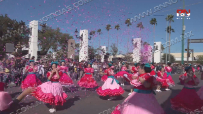 Nuevo Laredo celebra Desfile de la Revolución Mexicana con gran participación cívica
