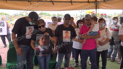 Dan ultimo a restos de No&eacute; y Jonathan j&oacute;venes asesinados por la Marina; restos estaban en fosas