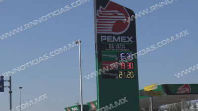 Pese aumento de gasolina frontera norte mantiene precios m&aacute;s bajos