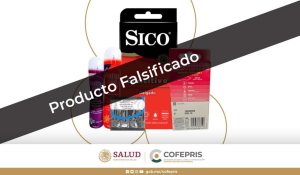 Cofepris alerta por venta de condones Sico falsificados