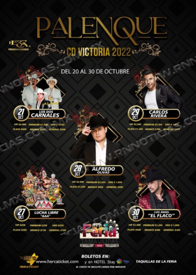 Anuncia Gobernador arranque de la Feria Tamaulipas del 20 al 31 de octubre