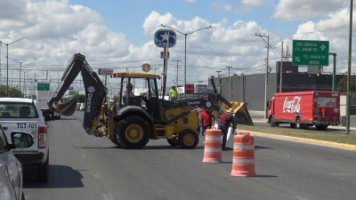VIDEO Inicia cierre de vialidad para construcci&oacute;n de puente en Nuevo Laredo