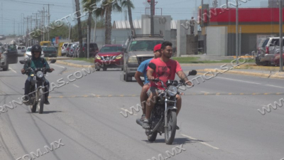 Refuerzan prevenci&oacute;n ante aumento de accidentes en motociclistas en Nuevo Laredo
