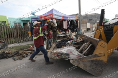 Intensiva labor de limpieza urbana transforma el rostro de la ciudad