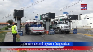 VIDEO Alto costo de diésel impacta a Transportistas