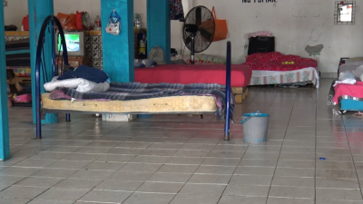 VIDEO Refugios al 10 por ciento de capacidad en cuanto a migrantes
