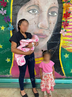Otorgará INM residencia permanente a familia migrante de niña nacida en un autobús en Veracruz