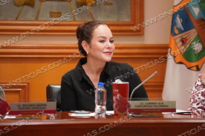 CONVOCA ALCALDESA CARMEN LILIA CANTUROSAS  A LA UNIDAD PARA CONSOLIDAR LA TRANSFORMACI&Oacute;N DE NUEVO LAREDO