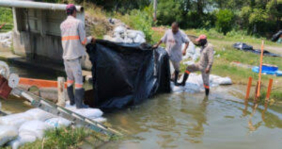 Descartan entrada de agua salobre al sistema lagunario por fuerte oleaje