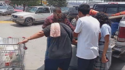 Protecci&oacute;n Civil realiza hidrataci&oacute;n ambulante en plazas y parques de Nuevo Laredo por altas temperaturas