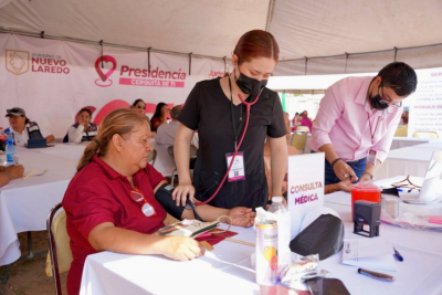 LLEGA &ldquo;PRESIDENCIA CERQUITA DE TI&rdquo; A LA COLONIA LOS FRESNOS CON SERVICIOS DE SALUD GRATUITOS PARA TODOS