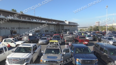 Llegan &uacute;ltimas oleadas de paisanos a Nuevo Laredo