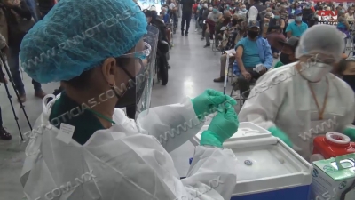 VIDEO Habrá un día más para vacunación anticovid de abuelitos