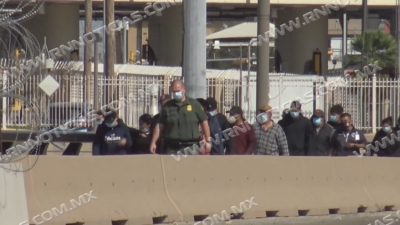 Contin&uacute;an bajas las deportaciones de mexicanos por Nuevo Laredo