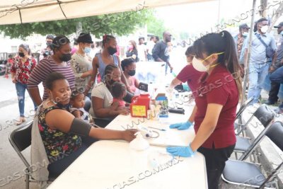 BRINDA NUEVO LAREDO APOYO HUMANITARIO A MIGRANTES