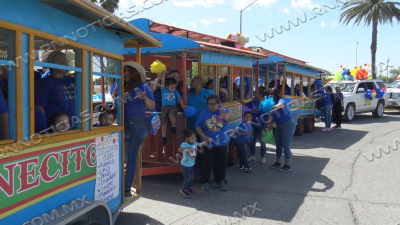 Realizan Desfile por D&iacute;a Internacional del Autismo en Nuevo Laredo