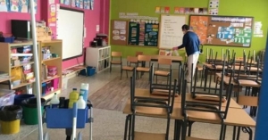 Volverán a las aulas el 31 de mayo
