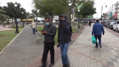 VIDEO Frente fr&iacute;o trae temperaturas de un grado para Nuevo Laredo