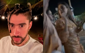 Deprimida y sin salir de su habitación desde que Bad Bunny le tiró el celular