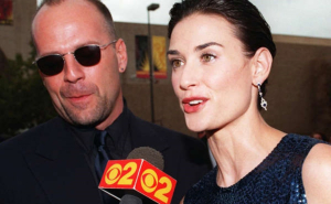 Demi Moore se muda con Bruce Willis y su esposa por enfermedad del actor