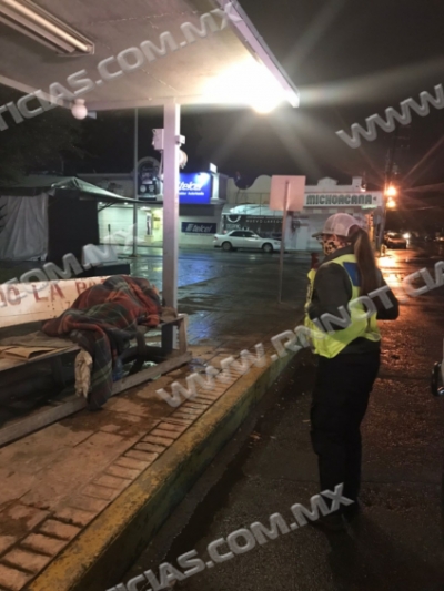 ACTIVAN "OPERATIVO CARRUSEL" POR BAJAS TEMPERATURAS