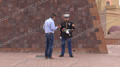 Marino enamorado aparece este 14 de febrero D&iacute;a del amor y la amistad en Nuevo Laredo