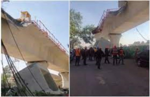 Cae estructura del Tren Interurbano