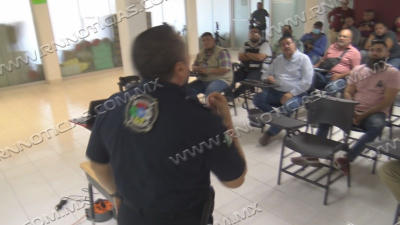Protecci&oacute;n Civil capacita a personal de empresas ante olas de calor