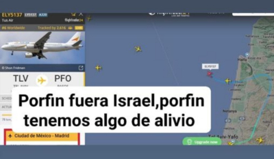 Tampique&ntilde;as lograron salir de Tel Aviv en Israel