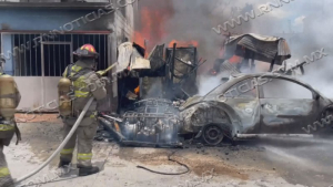 Protección Civil atiende más de mil incendios en Nuevo Laredo durante el año; piden evitar cortocircuitos y quemas incontroladas