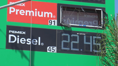 VIDEO Aumentan costos de combustible en Nuevo Laredo; Di&eacute;sel arriba de 22 pesos