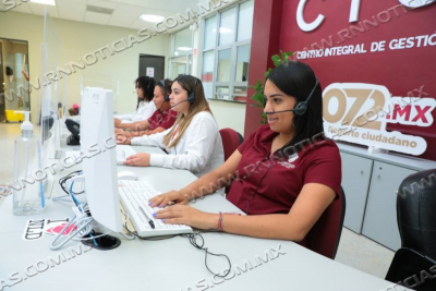 RESUELVE GOBIERNO MUNICIPAL M&Aacute;S DE 3 MIL REPORTES CIUDADANOS A TRAV&Eacute;S DEL 072