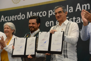 Firman IMSS-Bienestar en Tamaulipas