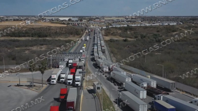 Ca&iacute;da de sistema en Puente del Comercio Mundial de Nuevo Laredo dej&oacute; p&eacute;rdidas millonarias