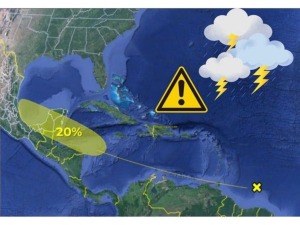 Zona de baja presi&oacute;n presenta 20% de probabilidad de desarrollo cicl&oacute;nico
